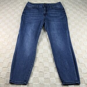 Womens Blue Denim Jeans Relaxed Fit Casual Pants Stylish Everyday Wear‎